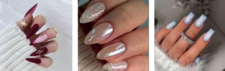 New Year manicure photos